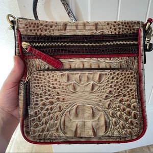 Brahmin Alligator Crossbody Purse